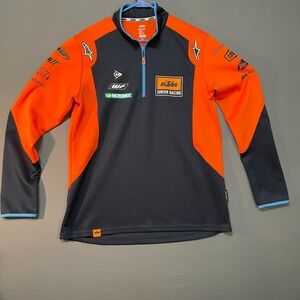 KTM‎ Junior Racing Team  1/4 Zip Sweatshirt Size XL Ready To Race Alpine Stars
